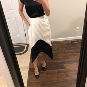 Express Skirt Black and White